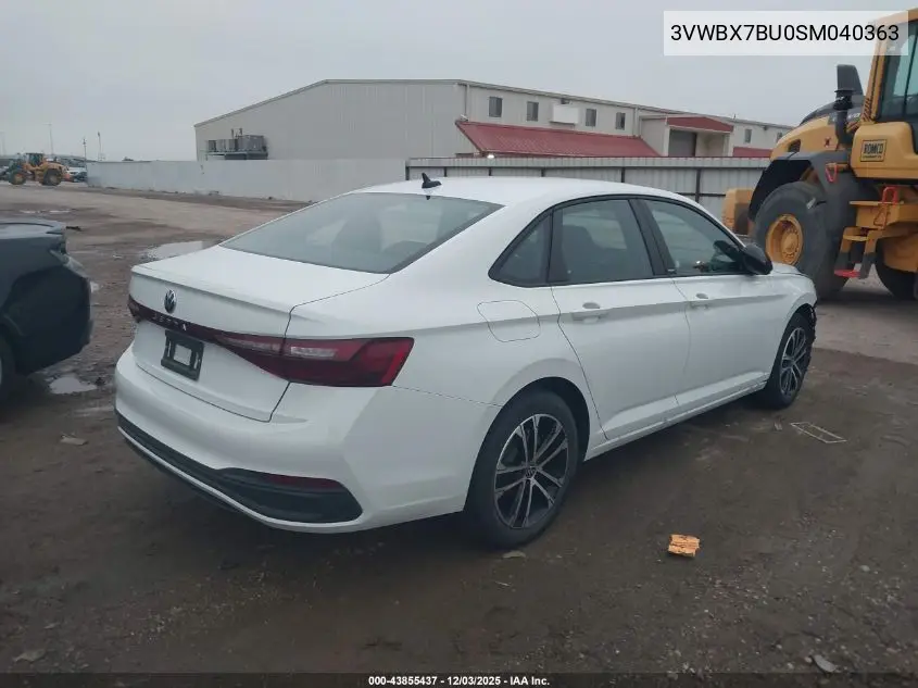 3VWBX7BU0SM040363 2025 Volkswagen Jetta 1.5T Sport