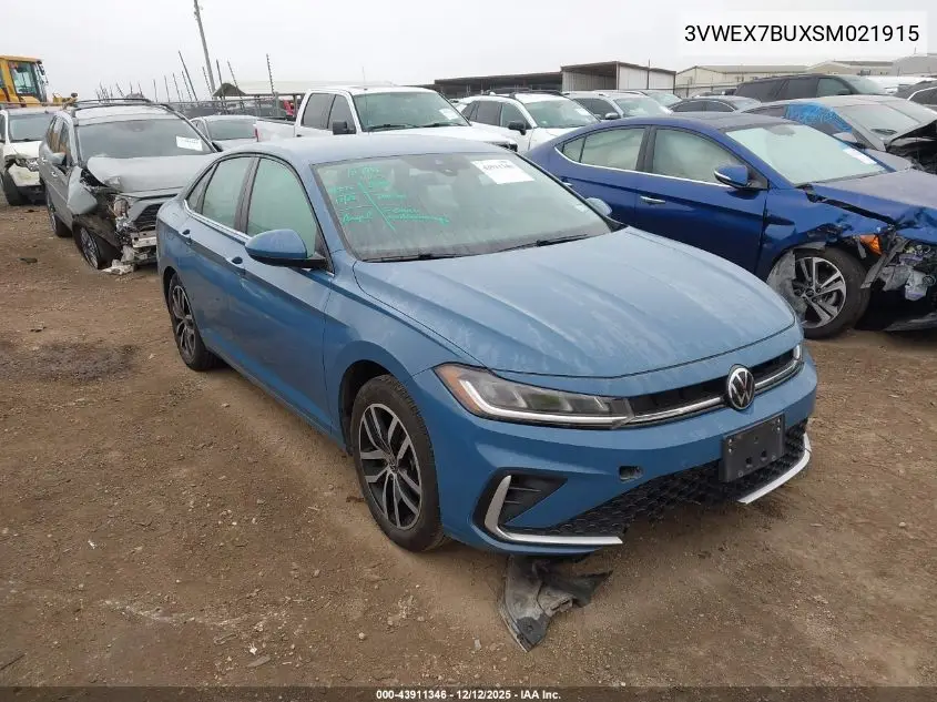 3VWEX7BUXSM021915 2025 Volkswagen Jetta 1.5T Se