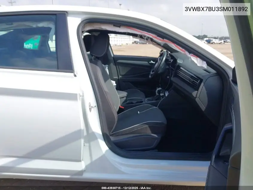 3VWBX7BU3SM011892 2025 Volkswagen Jetta 1.5T Sport