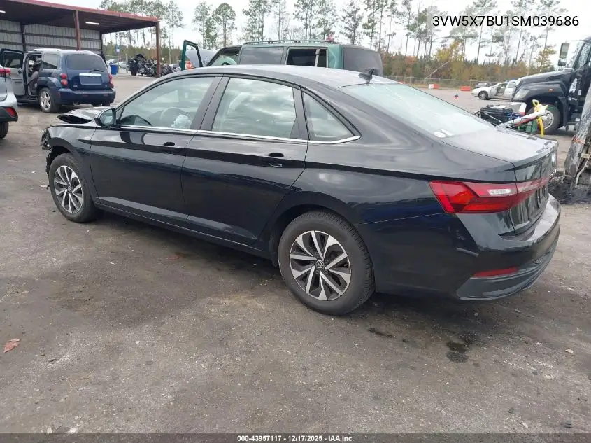 3VW5X7BU1SM039686 2025 Volkswagen Jetta 1.5T S