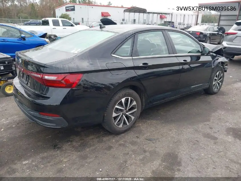 3VW5X7BU1SM039686 2025 Volkswagen Jetta 1.5T S