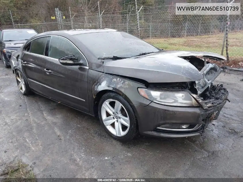 WVWBP7AN6DE510739 2013 Volkswagen Cc 2.0T Sport