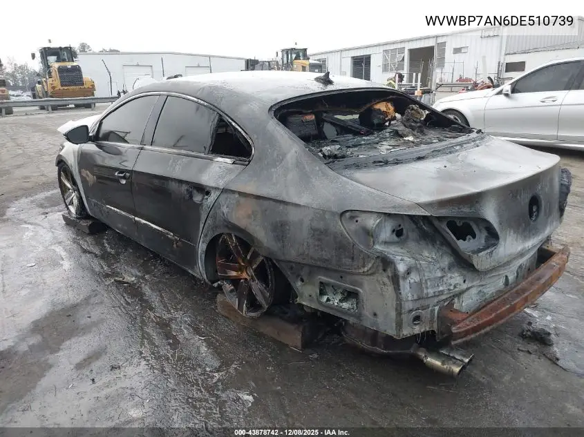 WVWBP7AN6DE510739 2013 Volkswagen Cc 2.0T Sport
