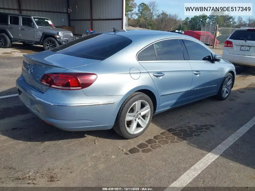 WVWBN7AN9DE517349 2013 Volkswagen Cc 2.0T Sport