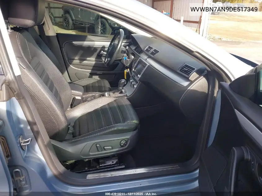WVWBN7AN9DE517349 2013 Volkswagen Cc 2.0T Sport