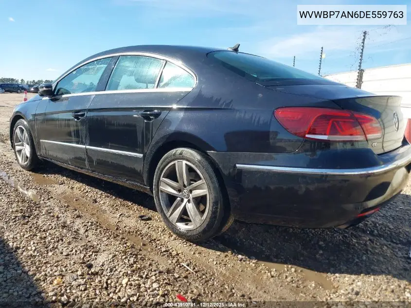 WVWBP7AN6DE559763 2013 Volkswagen Cc 2.0T Sport