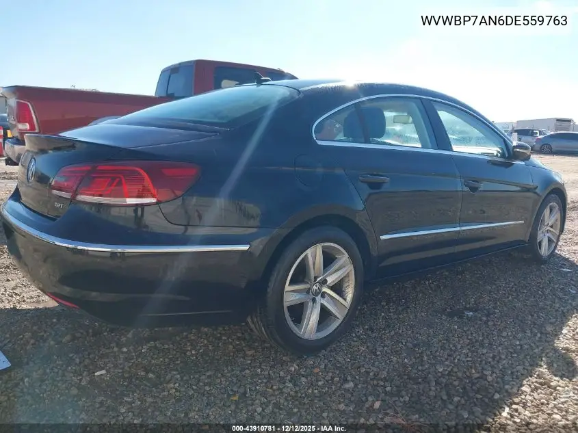 WVWBP7AN6DE559763 2013 Volkswagen Cc 2.0T Sport