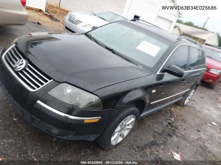 WVWVD63B34E025686 2004 Volkswagen Passat Gls