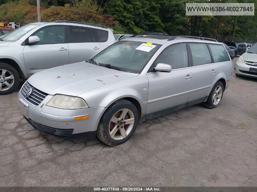 WVWWH63B64E027845 2004 Volkswagen Passat Glx