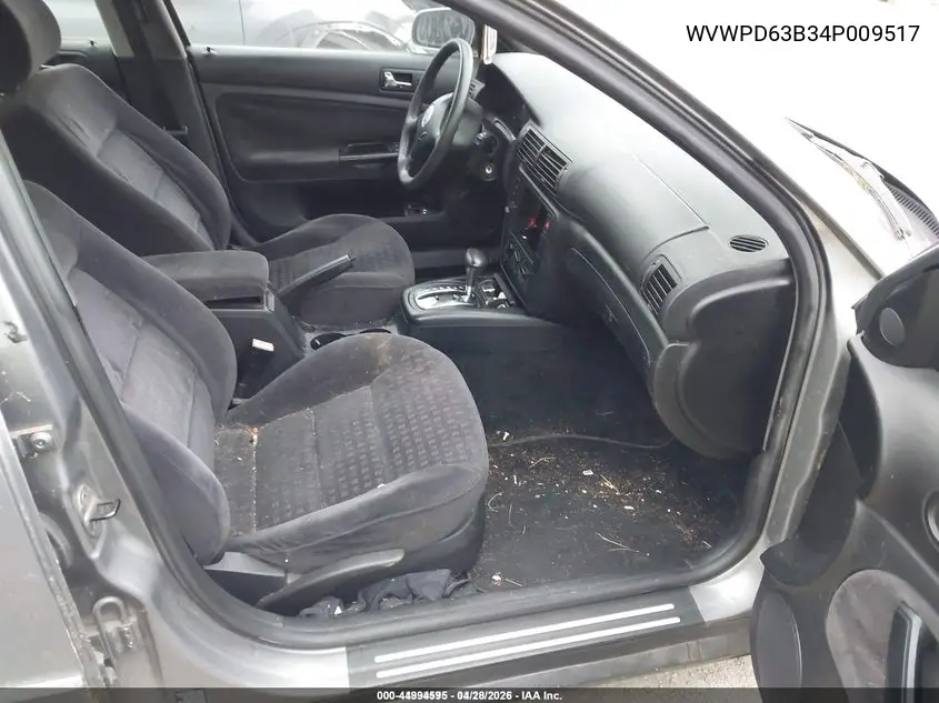 WVWPD63B34P009517 2004 Volkswagen Passat Gls