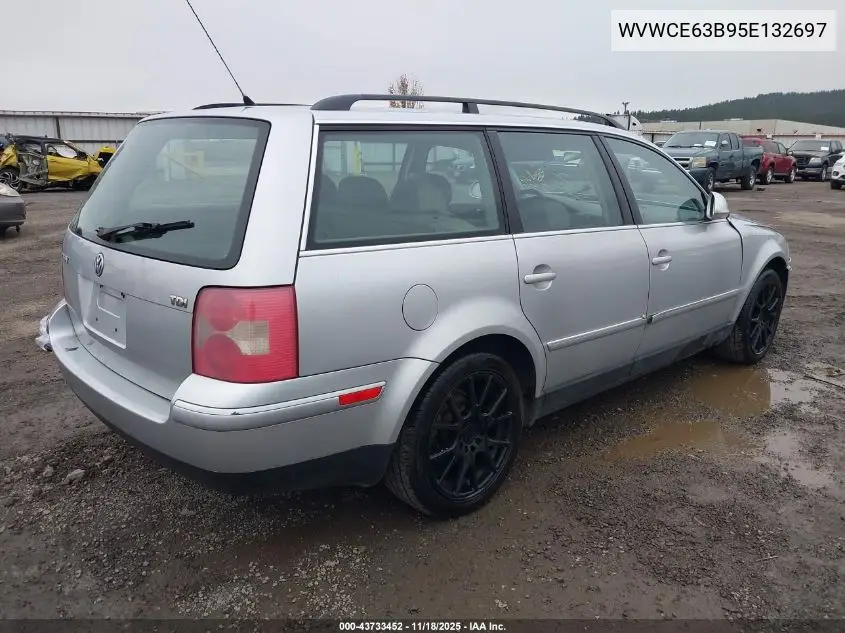 WVWCE63B95E132697 2005 Volkswagen Passat Gls Tdi