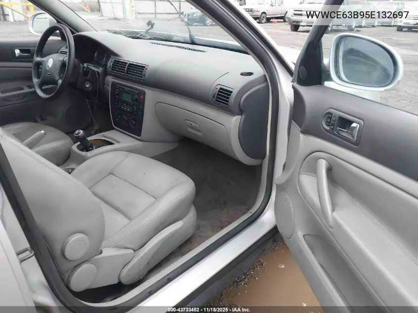 WVWCE63B95E132697 2005 Volkswagen Passat Gls Tdi