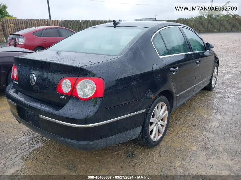 WVWJM7AN9AE092709 2010 Volkswagen Passat Komfort