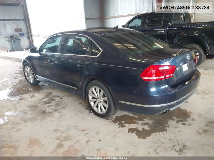 1VWCH7A39DC133784 2013 Volkswagen Passat 2.5L Sel Premium