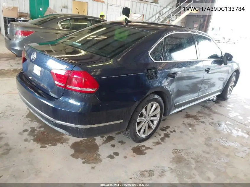 1VWCH7A39DC133784 2013 Volkswagen Passat 2.5L Sel Premium