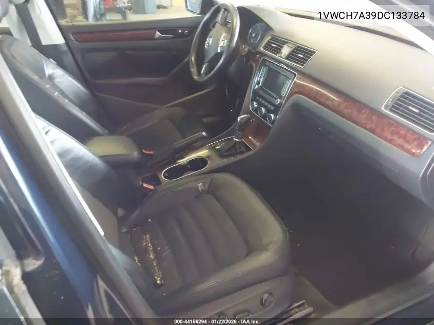 1VWCH7A39DC133784 2013 Volkswagen Passat 2.5L Sel Premium