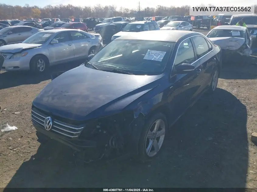 1VWAT7A37EC055626 2014 Volkswagen Passat S