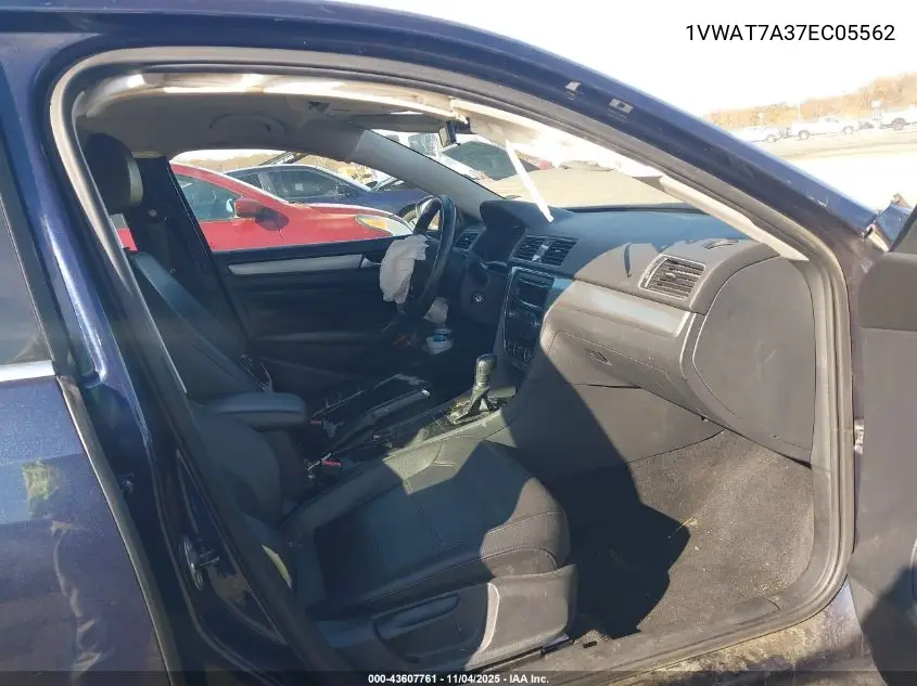 1VWAT7A37EC055626 2014 Volkswagen Passat S
