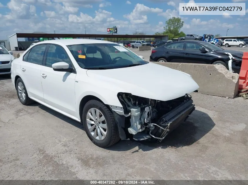 1VWAT7A39FC042779 2015 Volkswagen Passat 1.8T Wolfsburg Edition