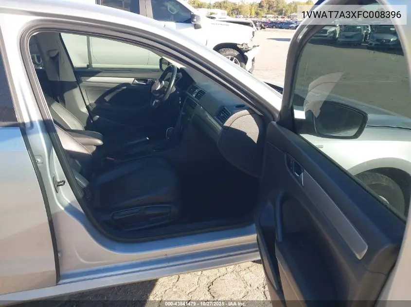 1VWAT7A3XFC008396 2015 Volkswagen Passat 1.8T Wolfsburg Edition