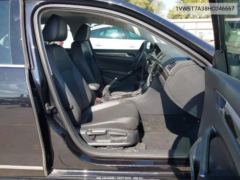 1VWBT7A38HC046667 2017 Volkswagen Passat 1.8T Se