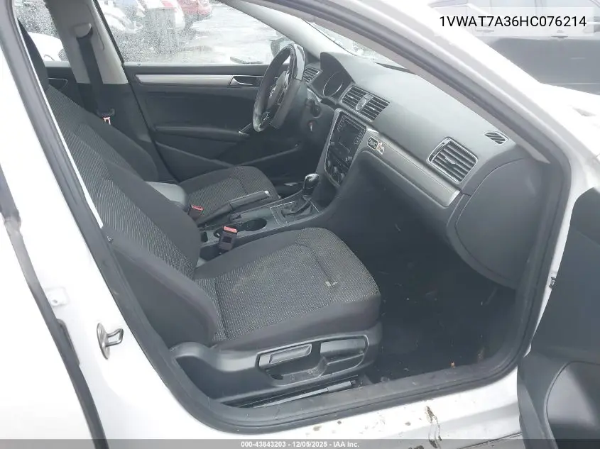 1VWAT7A36HC076214 2017 Volkswagen Passat 1.8T S