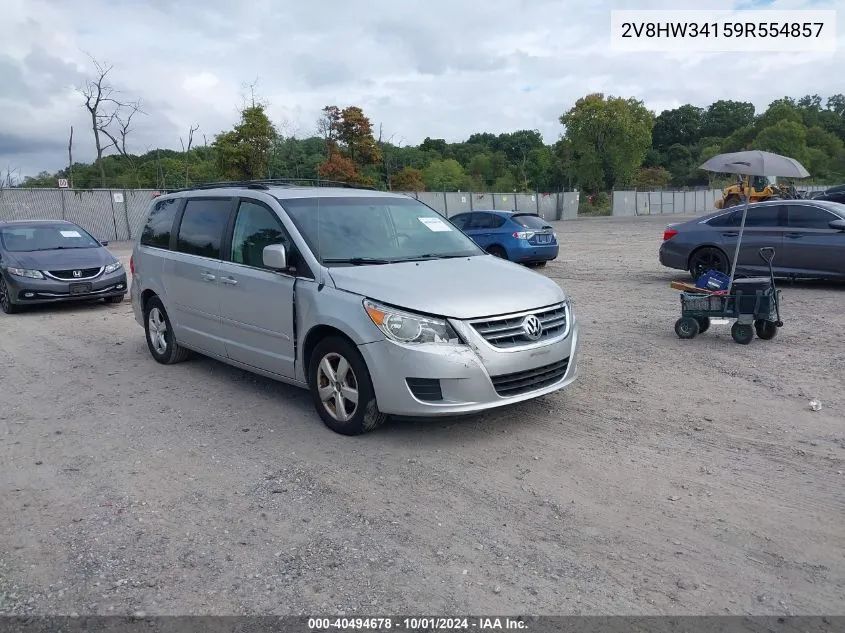 2V8HW34159R554857 2009 Volkswagen Routan Se