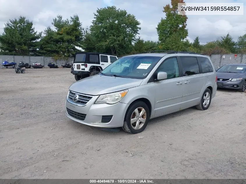 2V8HW34159R554857 2009 Volkswagen Routan Se