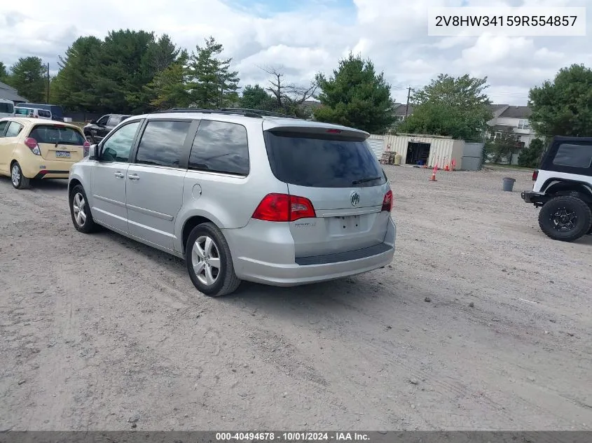 2V8HW34159R554857 2009 Volkswagen Routan Se