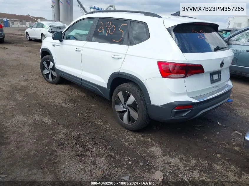 3VVMX7B23PM357265 2023 Volkswagen Taos 1.5T S