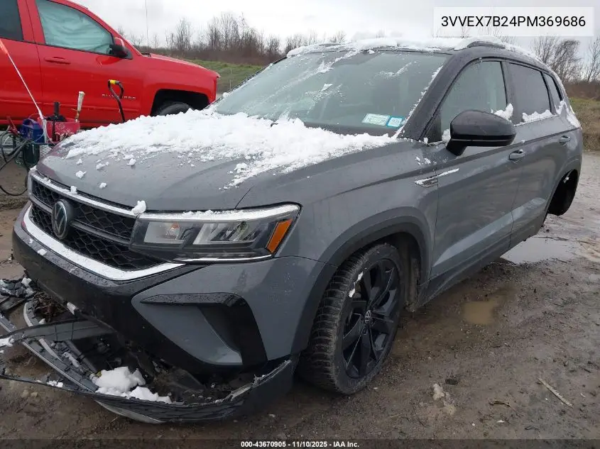 3VVEX7B24PM369686 2023 Volkswagen Taos 1.5T Se