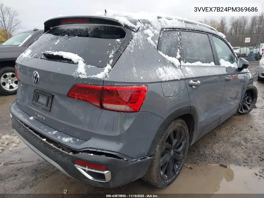 3VVEX7B24PM369686 2023 Volkswagen Taos 1.5T Se
