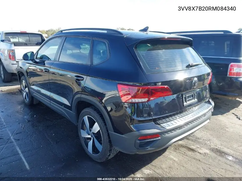 3VV8X7B20RM084340 2024 Volkswagen Taos 1.5T S