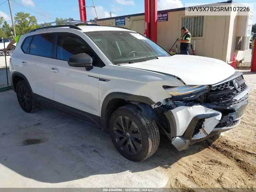 3VV5X7B25RM107226 2024 Volkswagen Taos 1.5T S