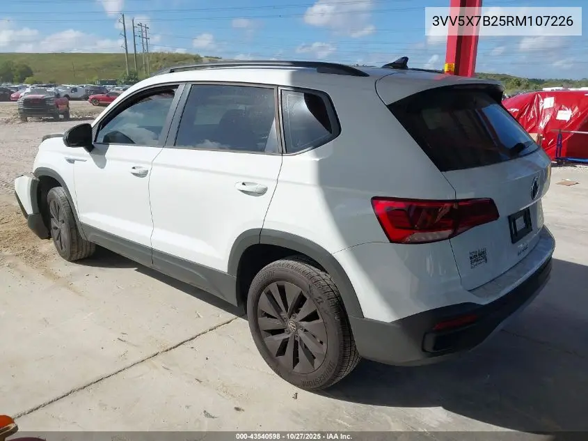3VV5X7B25RM107226 2024 Volkswagen Taos 1.5T S