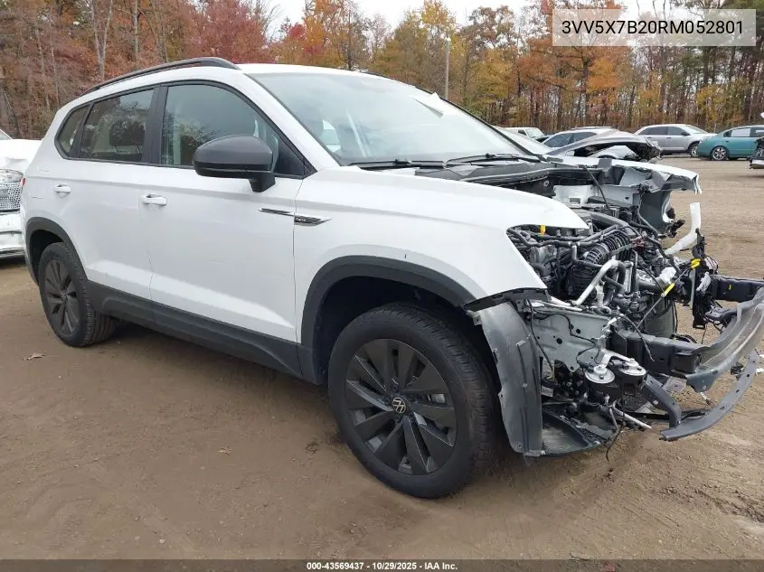 3VV5X7B20RM052801 2024 Volkswagen Taos 1.5T S