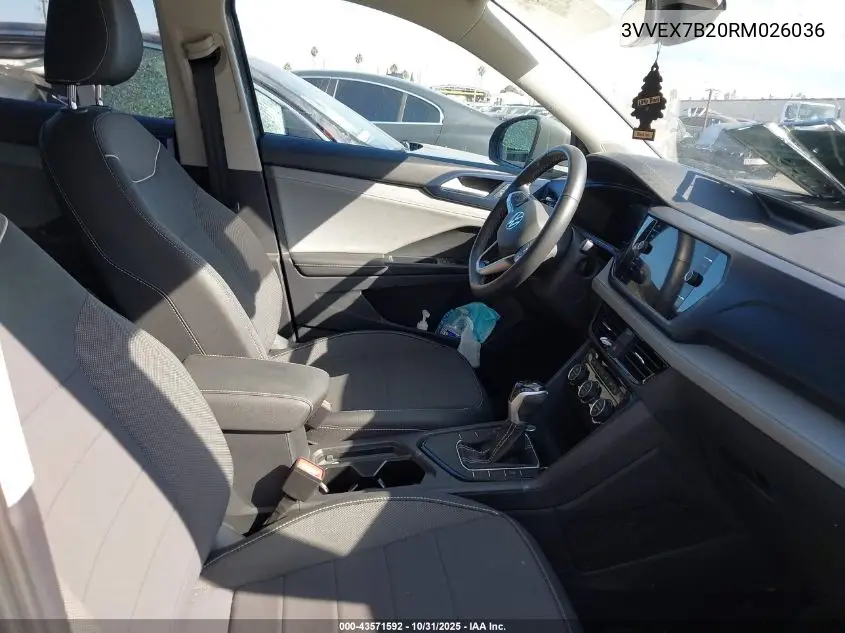 3VVEX7B20RM026036 2024 Volkswagen Taos 1.5T Se