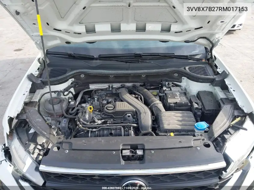 3VV8X7B27RM017153 2024 Volkswagen Taos 1.5T S