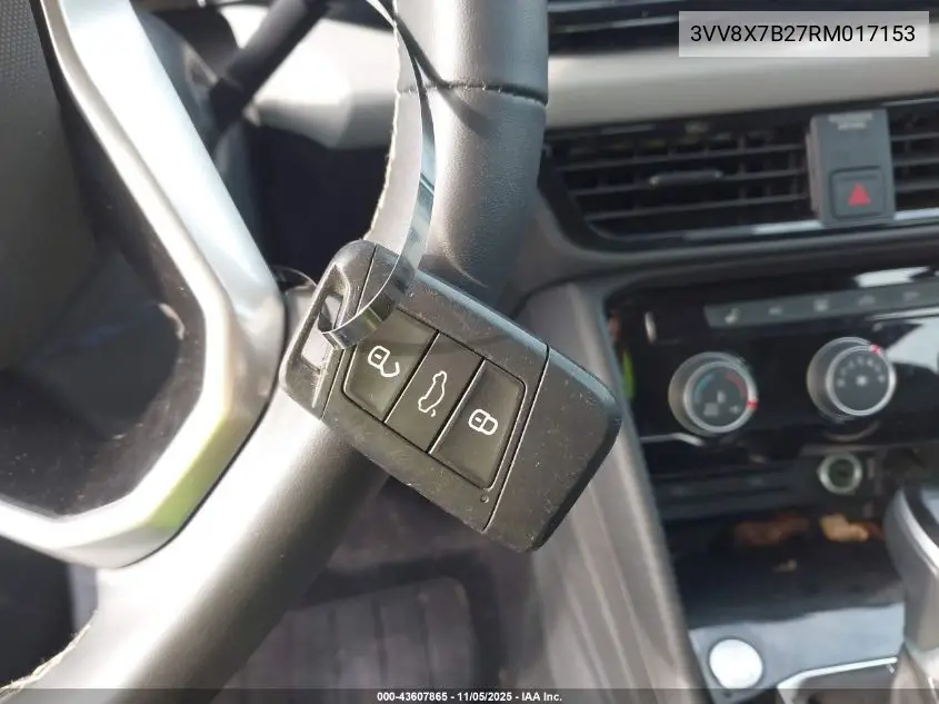 3VV8X7B27RM017153 2024 Volkswagen Taos 1.5T S