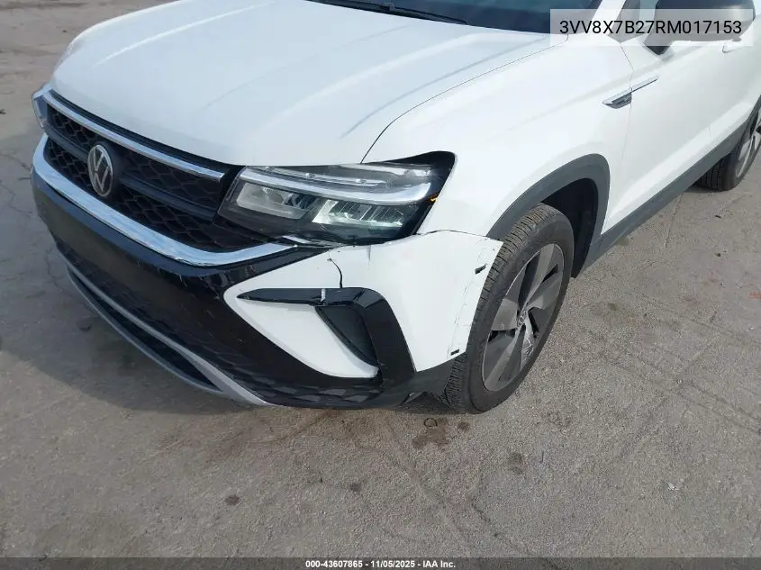 3VV8X7B27RM017153 2024 Volkswagen Taos 1.5T S