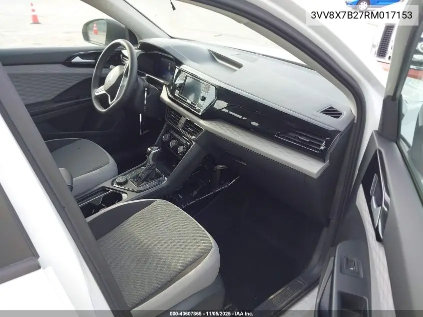 3VV8X7B27RM017153 2024 Volkswagen Taos 1.5T S