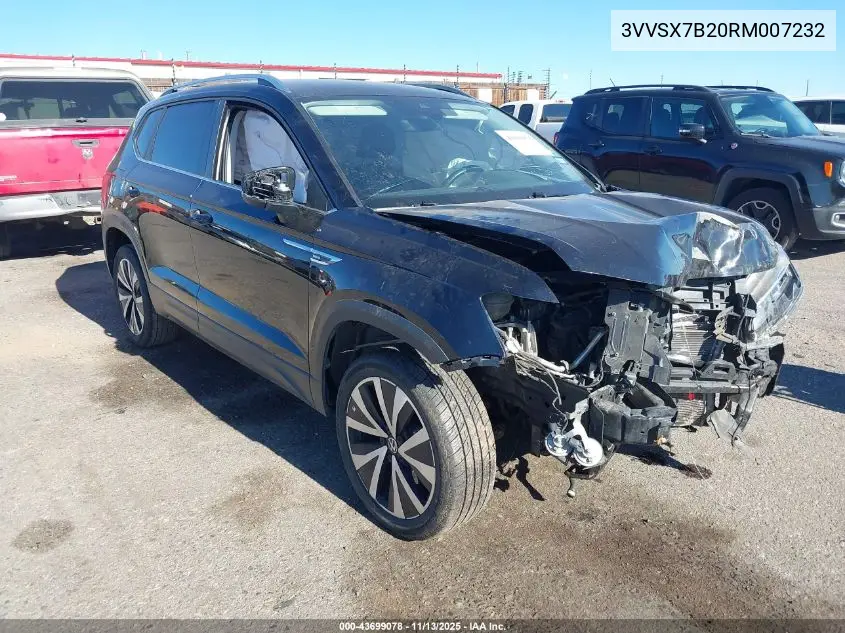 3VVSX7B20RM007232 2024 Volkswagen Taos 1.5T Se