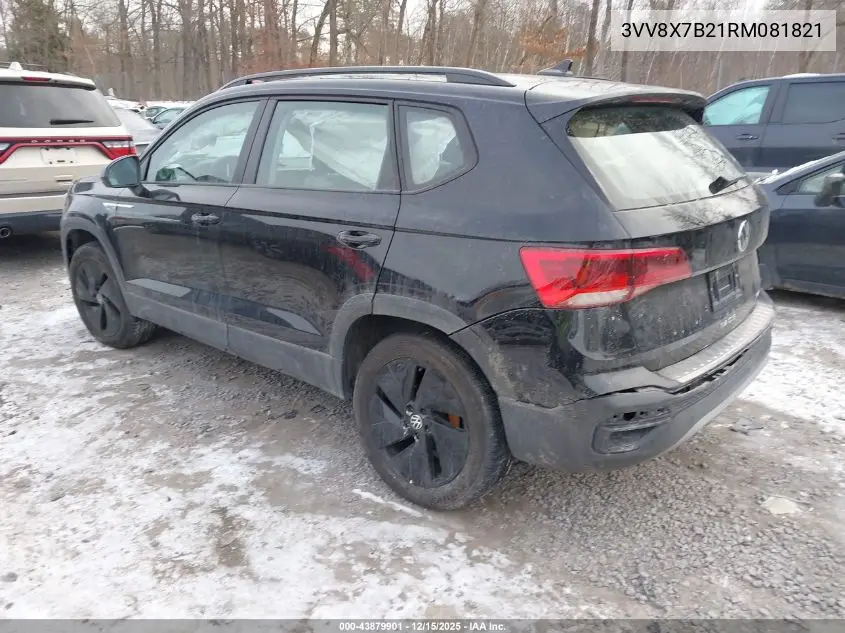 3VV8X7B21RM081821 2024 Volkswagen Taos 1.5T S