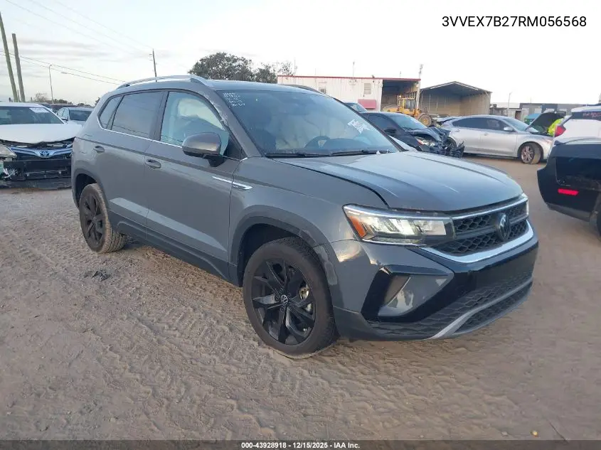 3VVEX7B27RM056568 2024 Volkswagen Taos 1.5T Se
