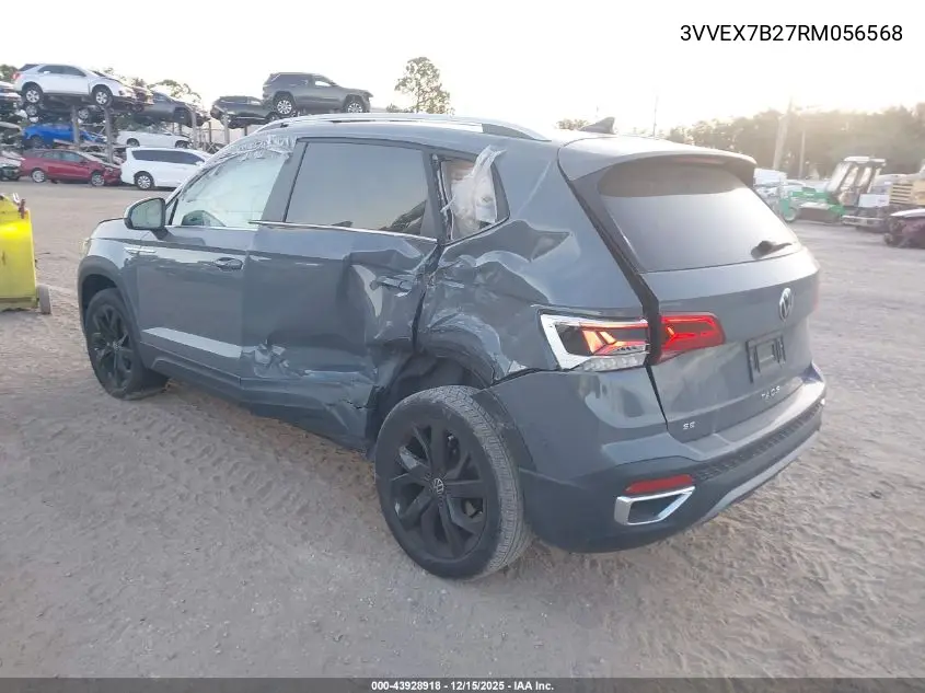 3VVEX7B27RM056568 2024 Volkswagen Taos 1.5T Se