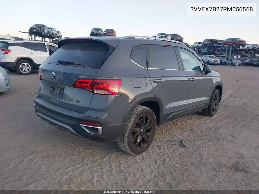 3VVEX7B27RM056568 2024 Volkswagen Taos 1.5T Se