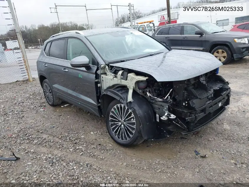 3VVSC7B26SM025333 2025 Volkswagen Taos 1.5T Se
