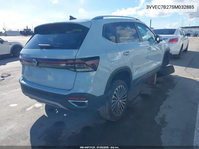 3VVEC7B27SM032885 2025 Volkswagen Taos 1.5T Se