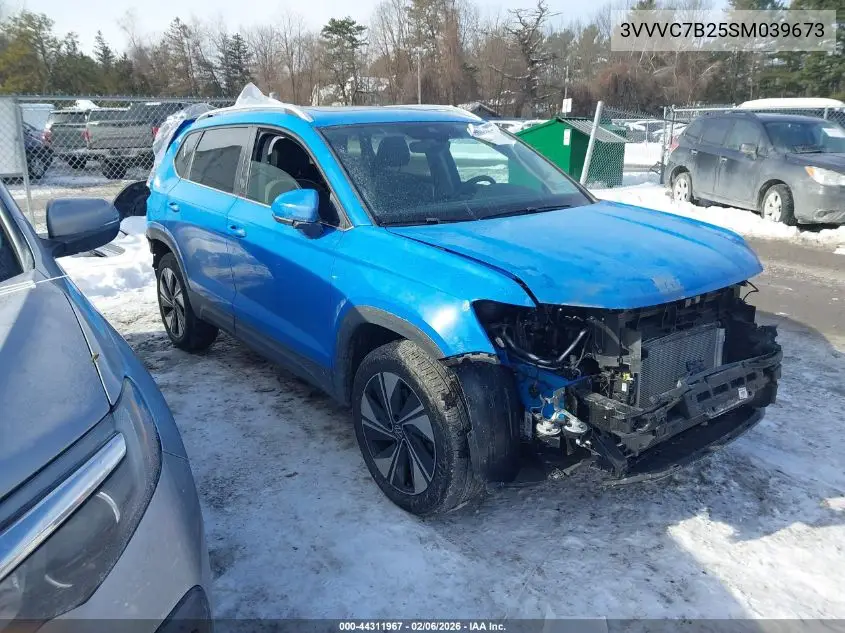 3VVVC7B25SM039673 2025 Volkswagen Taos 1.5T Se