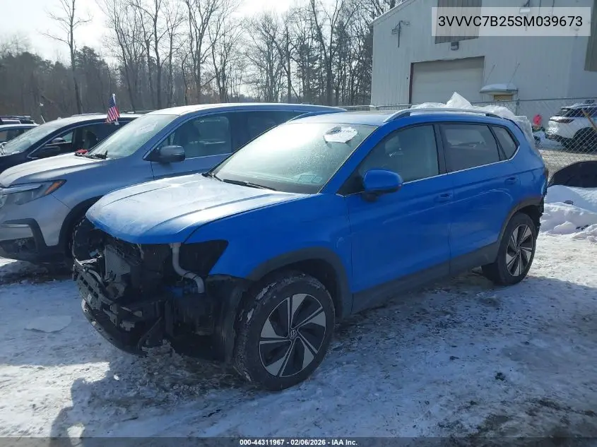3VVVC7B25SM039673 2025 Volkswagen Taos 1.5T Se